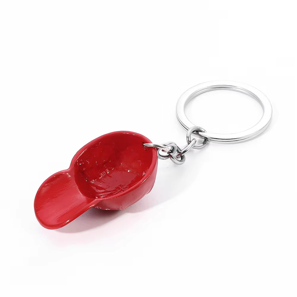 Red Hat Trump Keychain Freedom MAKE AMERICA RGEAT AGAIN Key Ring Fashion Nation Key Holder for Men Women Jewelry Accessories